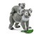 Koala Mutter mit Baby 8.5x3.5x6.3cm National Geographic Kids