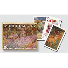 Monet - Gardens, Bridge Spielkarten, WK