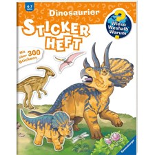 WWW Stickerheft: Dinosaurier - H17