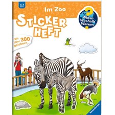 WWW Stickerheft: Im Zoo