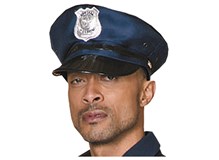 Polizeimütze  blau